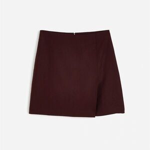 NWT Madewell pleated mini skirt